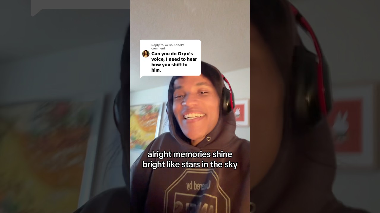 Ребята, вы знали, что я — голос Орикса в 