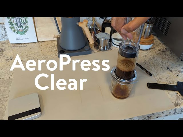 Aeropress Clear Coffee Maker