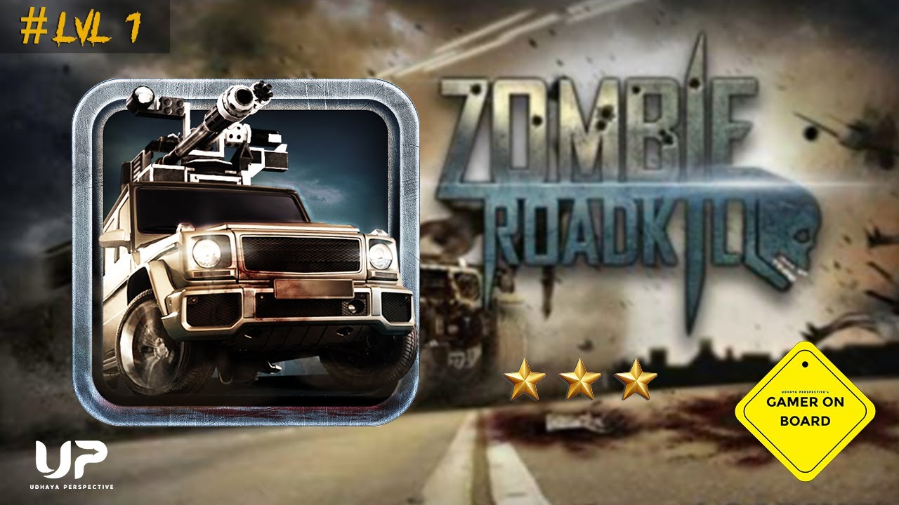 Zombie Roadkill 3D mission 1 Level 1 Zombie Hunter Game