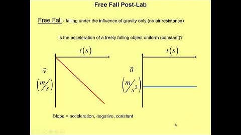 Free Fall Post-Lab (Pivot)