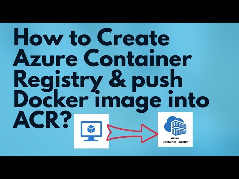 Create Azure Container Registry in Azure | Create Docker image & push into Azure Container Registry