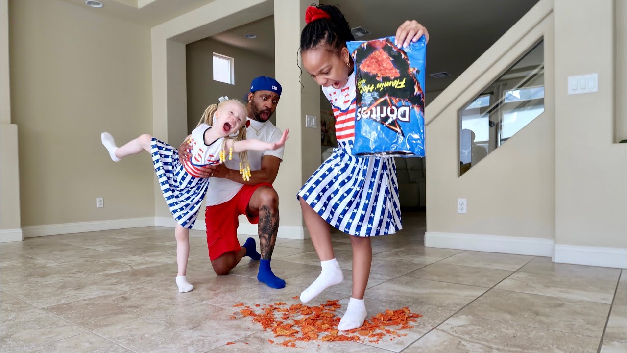 Girl STOMPS On Sisters HOT CHIPS | D.C.’s Family