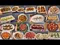 18 ÇEŞİT SALATA VE MEZE TARİFİ🤩BİRBİRİNDEN LEZZETLİ VE PRATİK MEZE VE SALATA ÇEŞİTLERİ/Şef Hanım