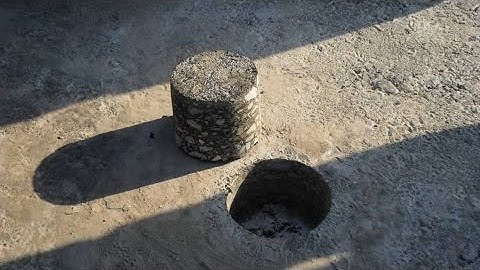 Khoan mẫu mặt đường bê tông nhựa