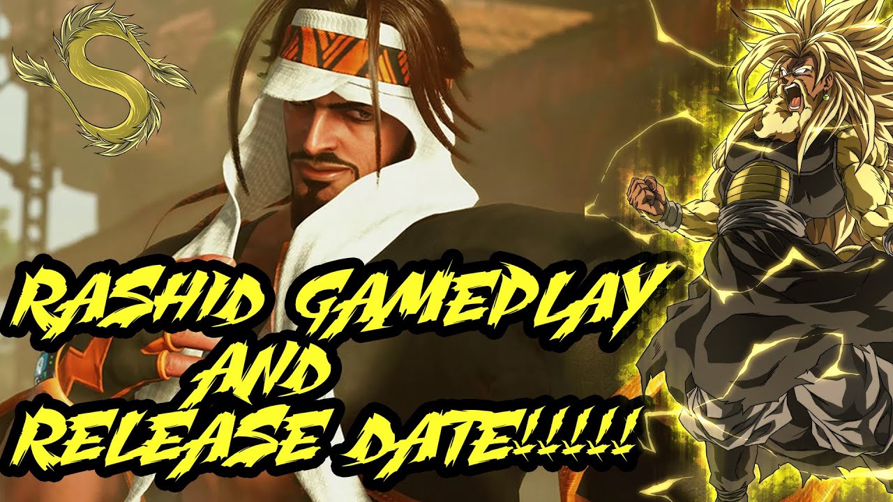 Rashid GAMEPLAY AND RELEASE DATE!!!! Street Fighter 6 - YouTube