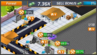 Idle Car Factory: Car Builder, Tycoon Games 2020 (Gameplay Android) screenshot 1