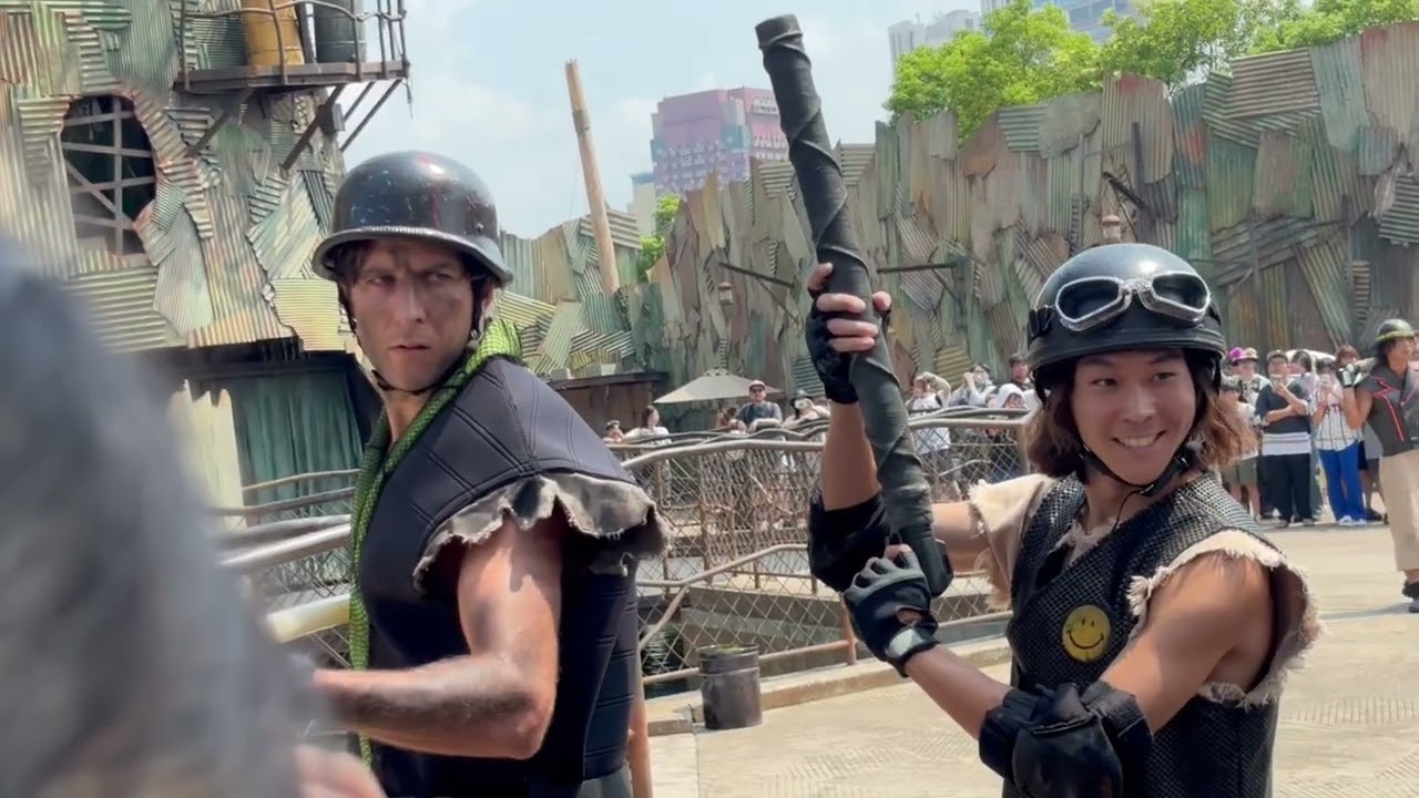 2025-８-24(日)ウォーターワールド30周年記念1日だけのショー保安官たち｡