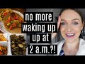 VLOG: no more waking up at 2 a.m.?! + what i eat when i’m cooking at home