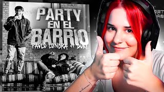 AMPH reacciona Paulo Londra - Party en el Barrio (feat. Duki)