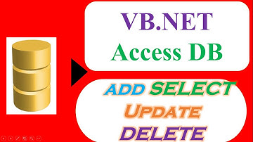 VB.Net ListView MS Access -  INSERT,SELECT,UPDATE,DELETE Full