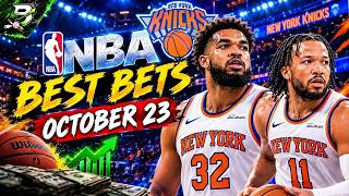 NBA Best Bets Today 🔥 October 23 | NBA Picks, Desmond Bane Prop & Parlay