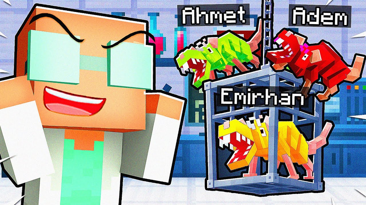 MANYAK PROFESÖRÜN DENEY FARESİ OLDUK! 🐭 | Minecraft