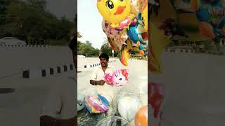 Doraemon flying balloons l Friendship balloons #balloon #shorts