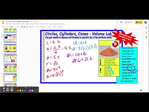 Geometry Prep Digital Notebooks - Google Slides - YouTube