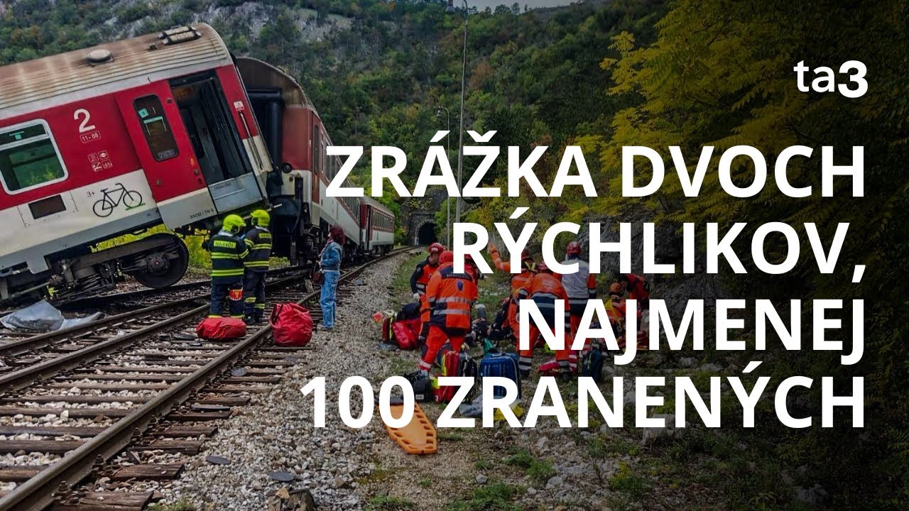 AKTUÁLNE: V okrese Rožňava sa zrazili dva vlaky, hlásia najmenej 100 zranených