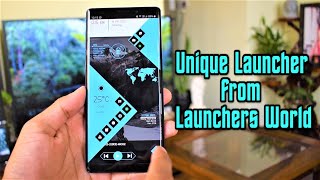 Interactive & Unique Android Launcher 2020 from Launchers World-Modern Launcher-Home screen launcher screenshot 2