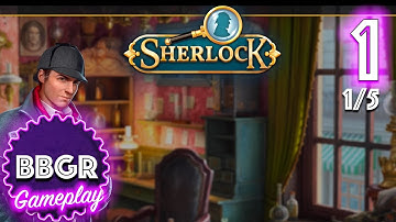 Sherlock: Hidden Match-3 Cases  - Review 1/5, Game Play Walkthrough No Commentary 1