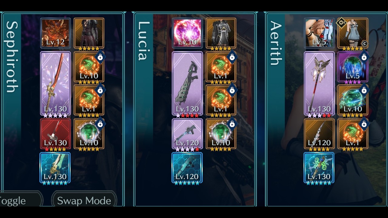 [FF7 Ever Crisis]: GB#20 Mock Battle S5 50% (secure run)