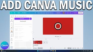 How To Add Music to a Video in Canva Add Background Audio, Songs & Sound Effects