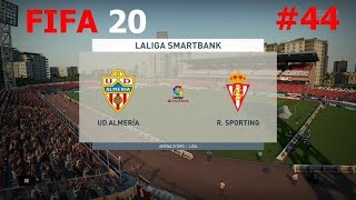 FIFA 20  - Modo Carrera  - Ud Almería vs. R. Sporting @ Arena D`Oro 