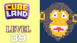 Cube Land Puzzle Level 39 Walkthrough Solution