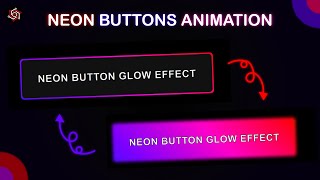 How To Create Neon Button Animation With Glow Effect Us... | Doovi