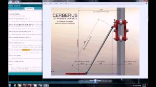 Kossel Mini 3D Printer Repetier Firmware and Calibration