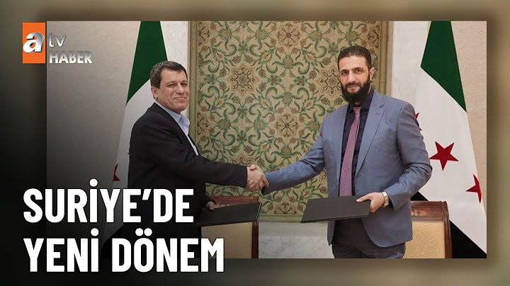 Suriye'de tarihi anlaşma! -  atv Ana Haber 11 Mart 2025