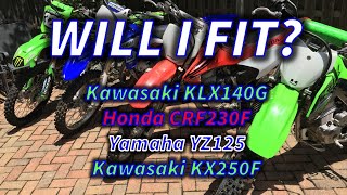 Choosing the Right Size Dirt Bike