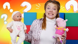 Baby Born Annabelle beginnt zu reden. Spielzeug Video für Kinder.