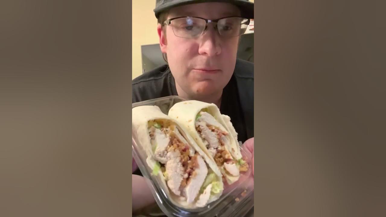 Walmart BBQ Chicken Wrap Marketside YouTube