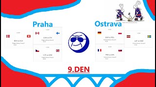 9 DEN IIHF 2024 Česko (Praha, Ostrava)