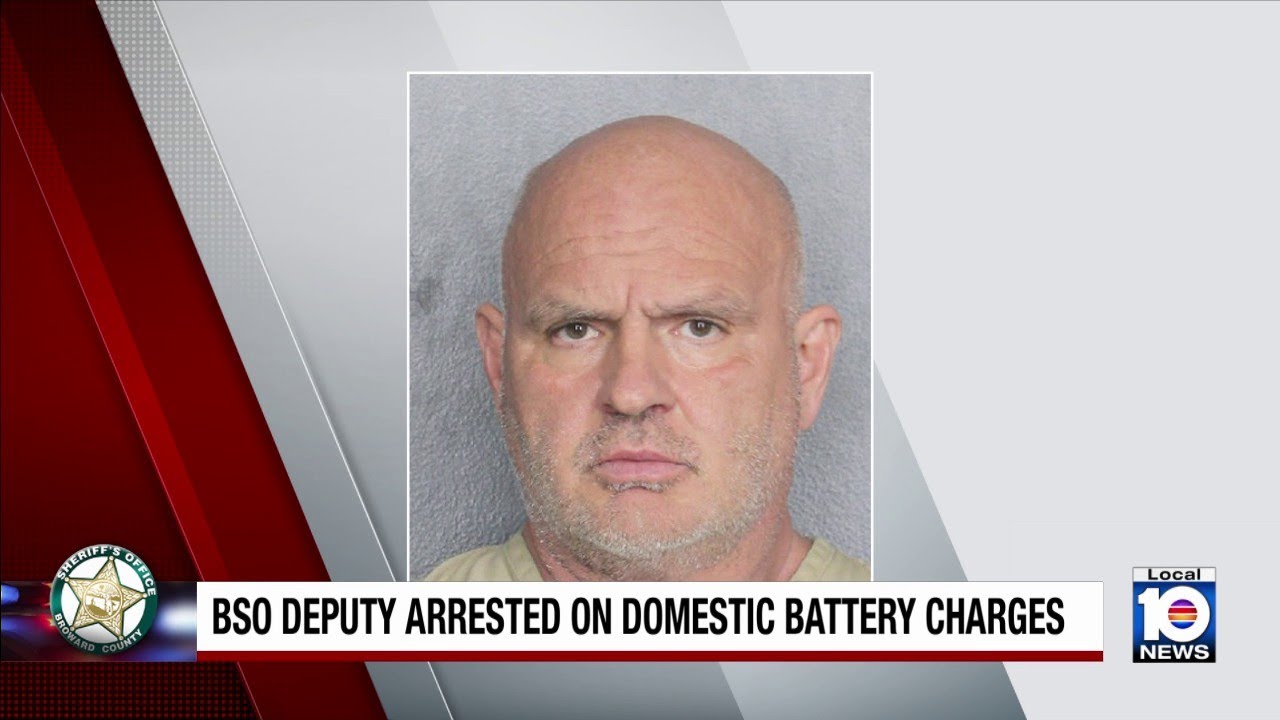 BSO sergeant facing multiple domestic violence charges - YouTube