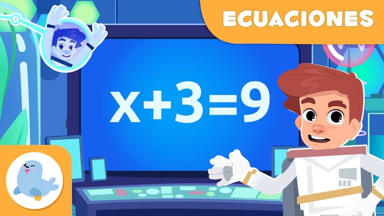 ECUACIONES para niños ​​🚀 Ecuaciones con sumas y restas 🪐 Matemáticas para niños
