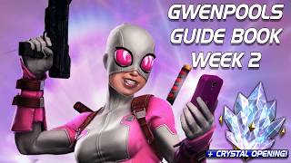 SpiderGwen | Kushala and Psylocke | Gwenpool Quest Week 2 + Empowered CrystalOpening | MCOC