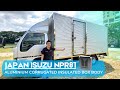 JAPAN ISUZU NPR81 COLD TRUCK || ALUMINIUM CORRUGATED INSULATED BOX BODY || 4,778cc 118kw 4HL1 ENGINE