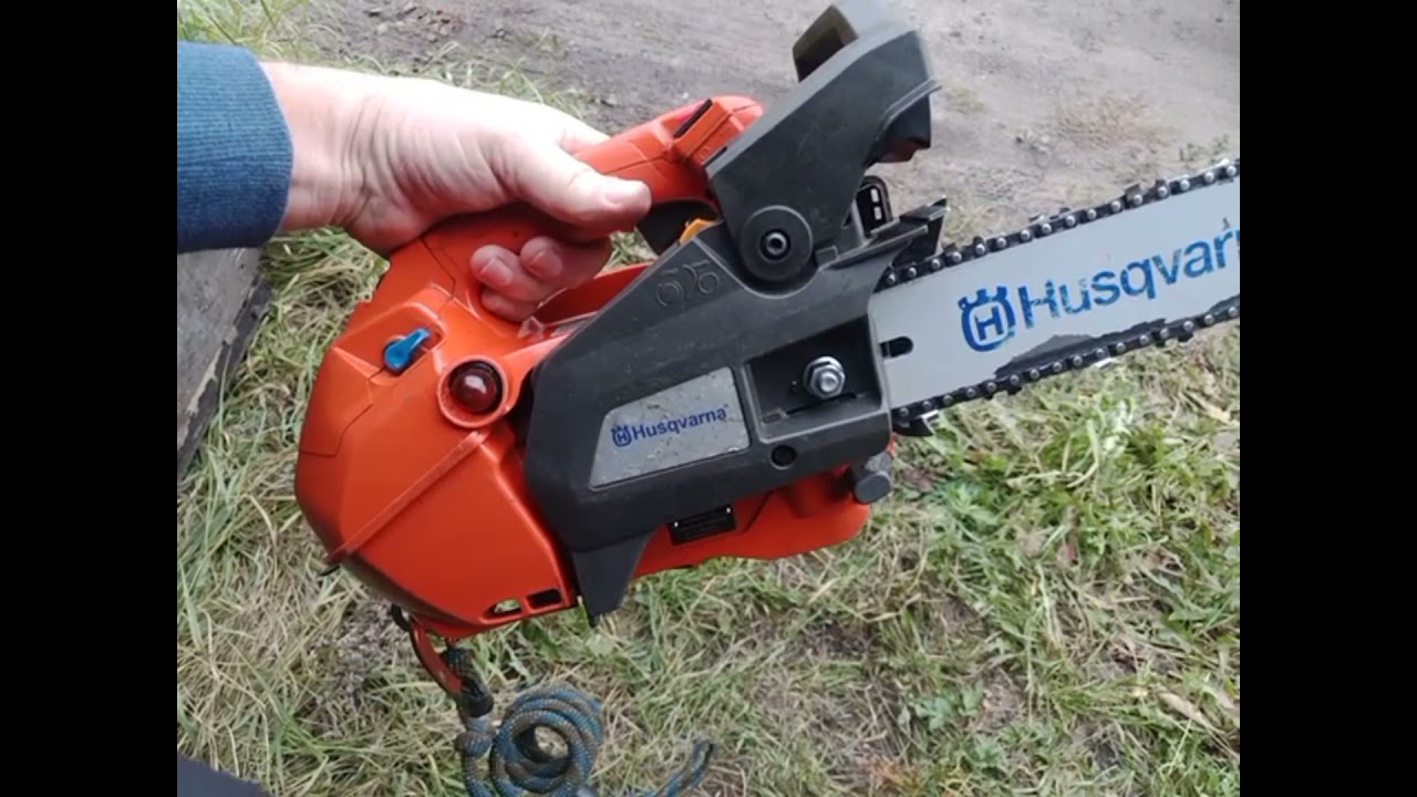 - сучкорез HUSQVARNA T-435 - YouTube