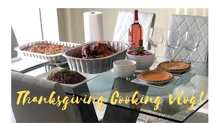 VLOG: THANKSGIVING COOKING WITH ME + FAMILY TIME