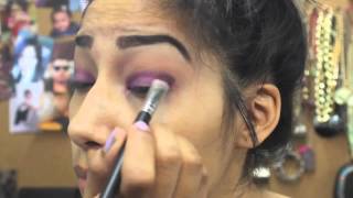 Purple & Aqua Dramatic Spring Makeup Tutorial