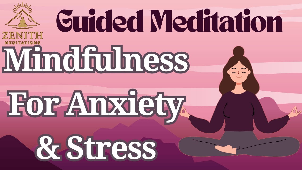 5 Minute Guided Meditation To Relieve Stress & Anxiety | Mindfulness ...