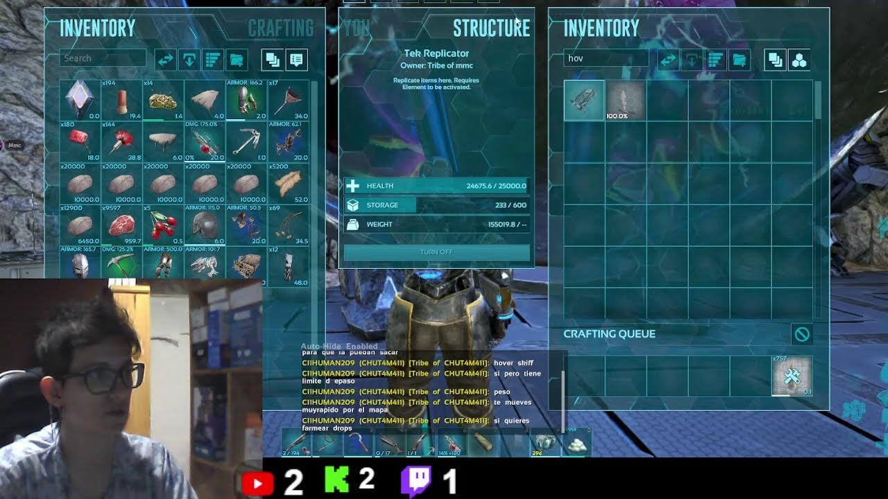 Jugamos ark  PVP en publico, es hora de ser OP