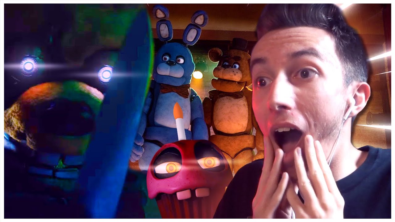 THE FNAF MOVIE TRAILER IS HERE AND IT'S AMAZING!!!!!!!!!! (Reaction ...