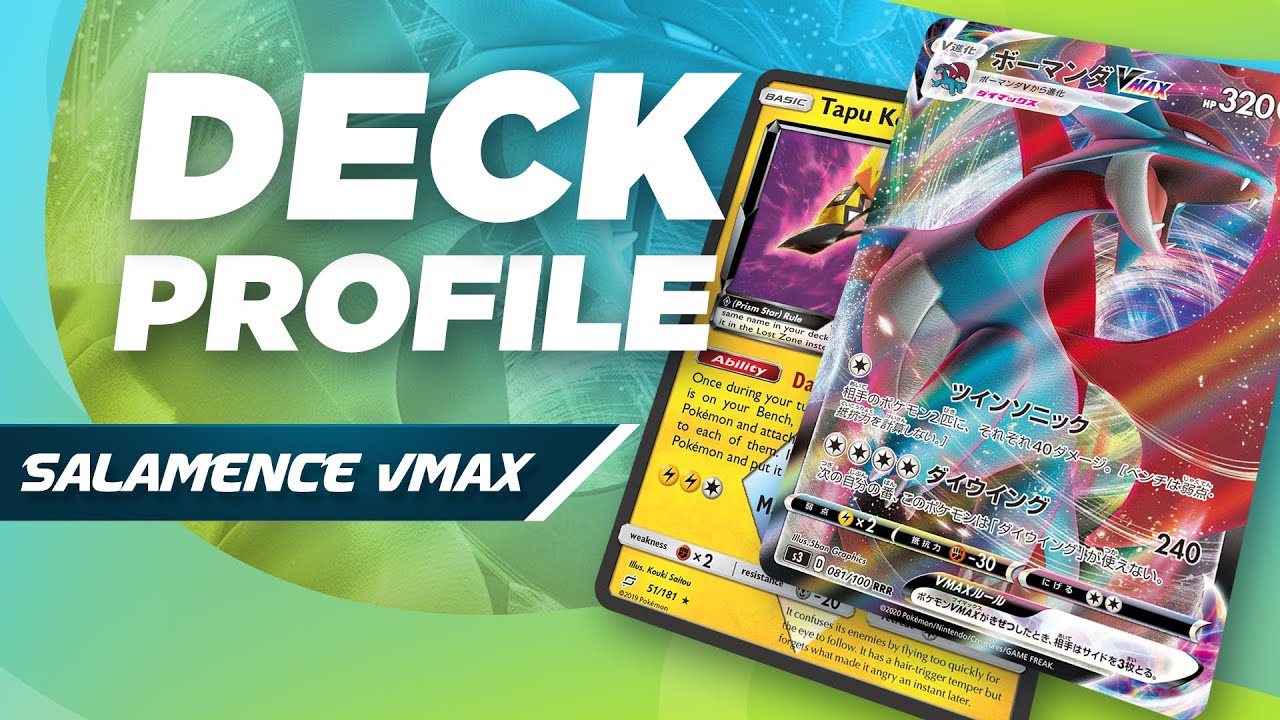 Salamence Vmax Deck Profile Darkness Ablaze Post Rotation Pokemon Tcg Youtube