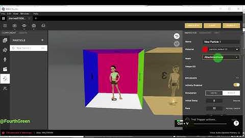 Imvu - Multi Material Box + Particle (3ds Max)