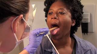 Perform a Patient Screening Using Established Protocols: Collect a Specimen for a Throat Culture