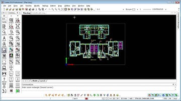 How to Zoom and Pan in Caddie - AutoCAD Architecture compatible DWG CAD software