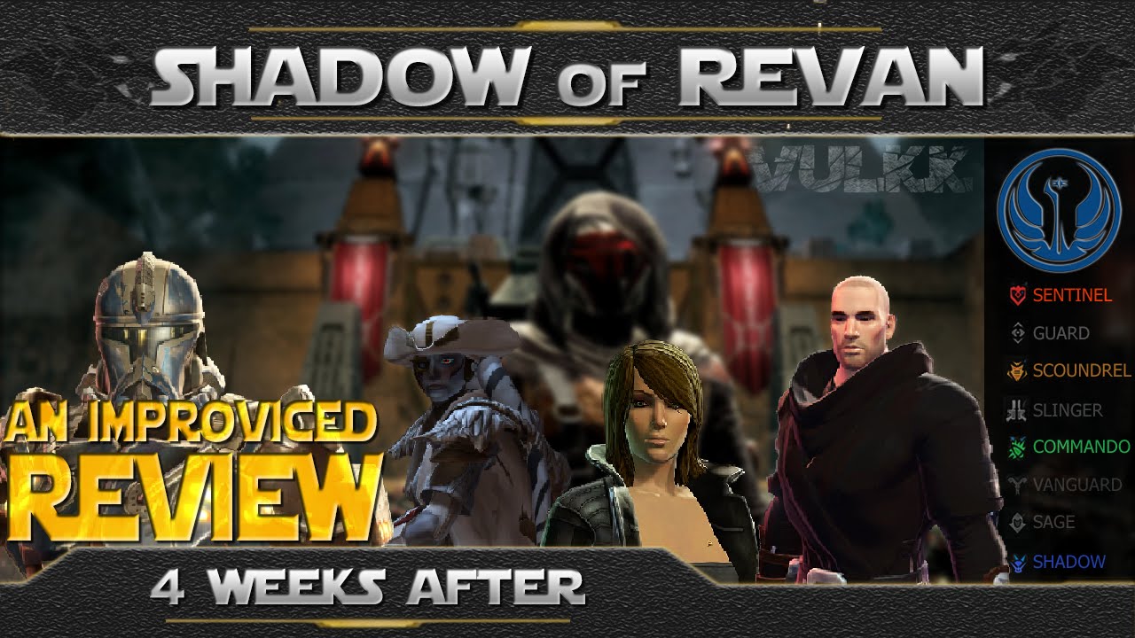 SWTOR Shadow of Revan (Improvised) REVIEW After 4 Weeks Into The Expansion - YouTube