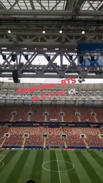 BTS - 'Fake love' / FIFA WORLD CUP 2018