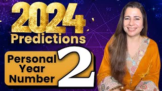 2024 Predictions for Personal Year Number 2 | Numerology Insights for 2️⃣ | #Numerology