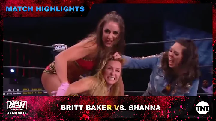 Britt Baker Defeats Shanna on AEW Dynamite